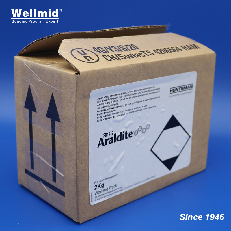 ARALDITE 2014-2 A Two component epoxy thixotropic adhesive bonds and reapirs Auto Motor Water dispenser pipe Gap filling AB glue