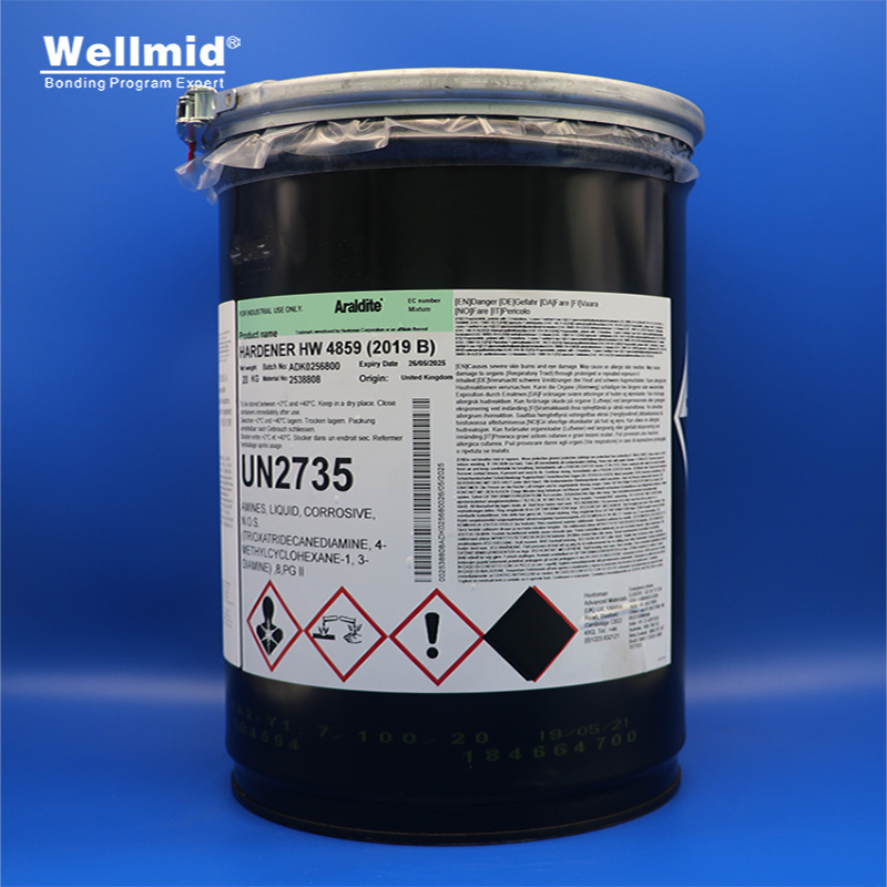 HW4859 Hardener with AW4859 Epoxy Resin is Araldite 2019 CFRP high strength Composite Metal structural 2K glue black adhesive