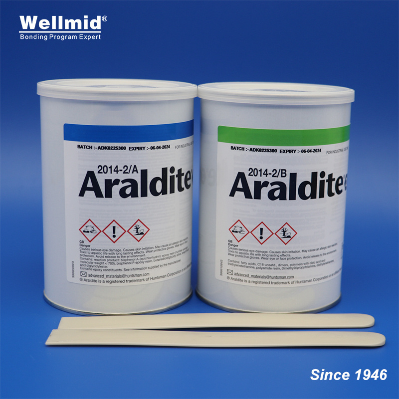 Araldite 2014 structural adhesive two component room temperature curing thixotropic excellent chemical resistance paste AB glue