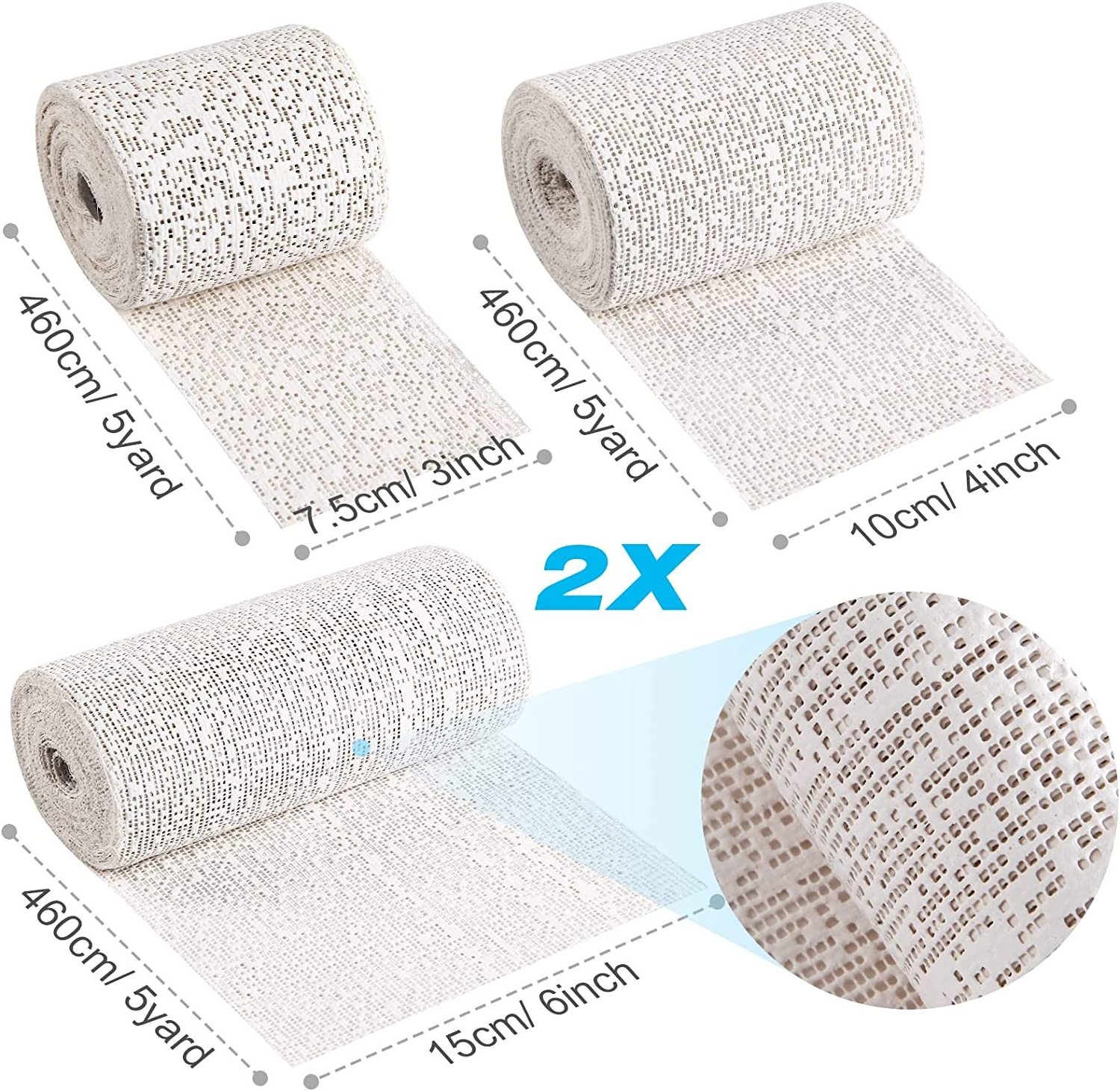 Hot Selling Art Body Making Mould Landscape Plaster Cloth Roll White Gauze Strip Wrap Pop Bandage Machine