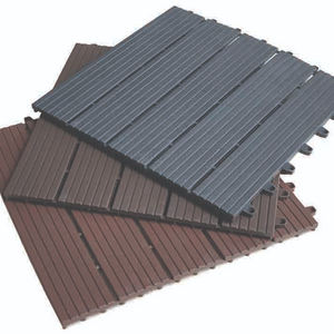 AGBEST - High quality interlocking outdoor deck tiles - Wood/plastic composite tiles WPC decking