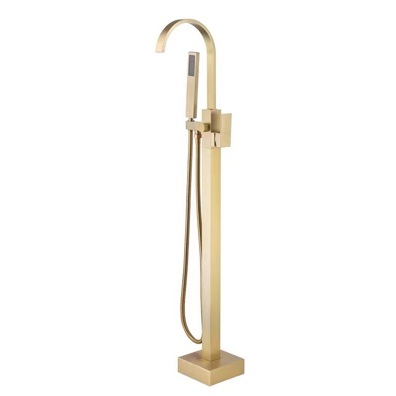 Luxury  brass Free Standing Bath Room Tub Faucet Mixer