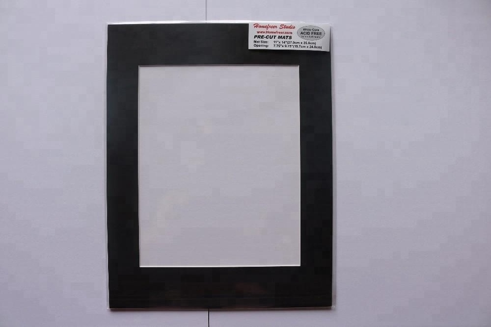 Promotional Christmas gift 4ply black core cheap black frame paper