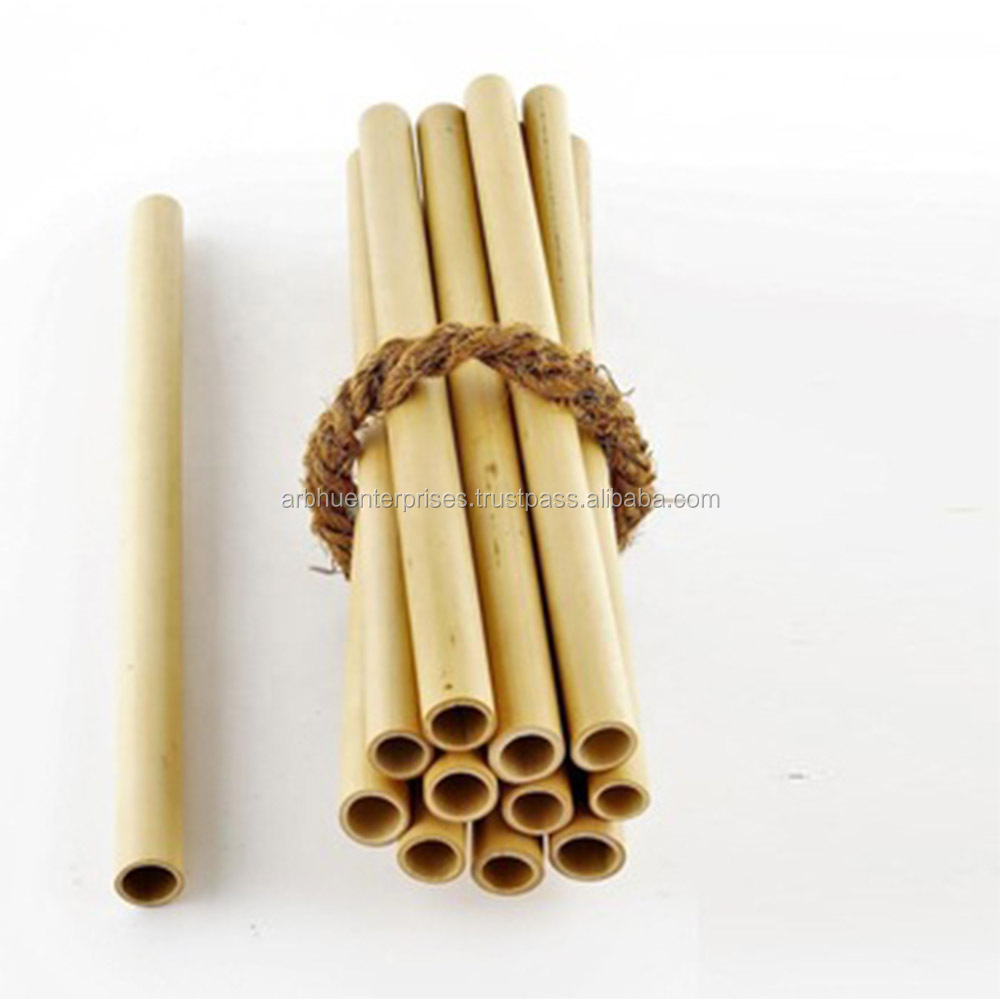 Bamboo Straws - Disposable bamboo Straws from India - Boba Drink Straw With Logo - Amazon Top Listed