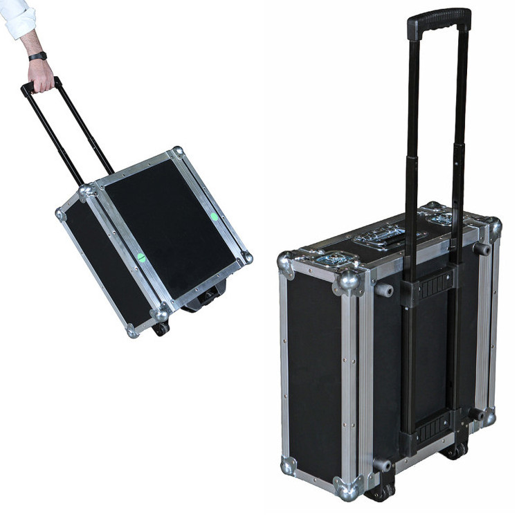 4 SP ATA RACK CASE - RETRACTABLE HANDLEWHEELS - 16 DEEP