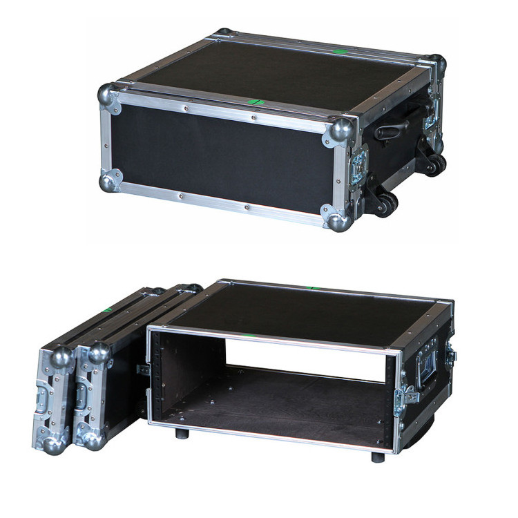 4 SP ATA RACK CASE - RETRACTABLE HANDLEWHEELS - 16 DEEP