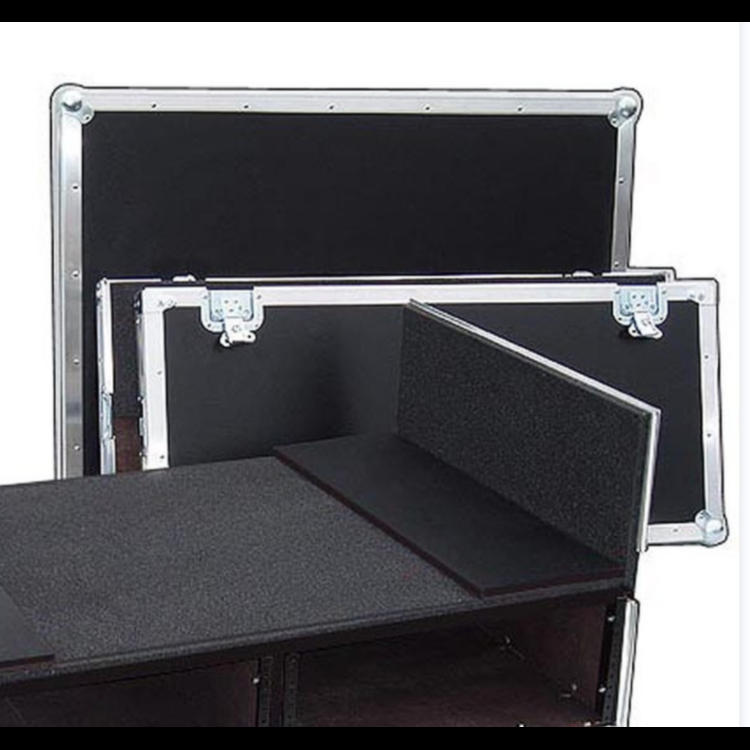 MIXERRACK DUAL 4SP ATA CASE FITS BEHRINGOR X32, SOUNDCRAFT SI OR SIMILAR