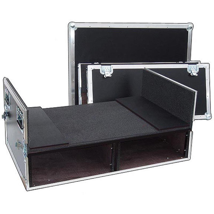 MIXERRACK DUAL 4SP ATA CASE FITS BEHRINGOR X32, SOUNDCRAFT SI OR SIMILAR