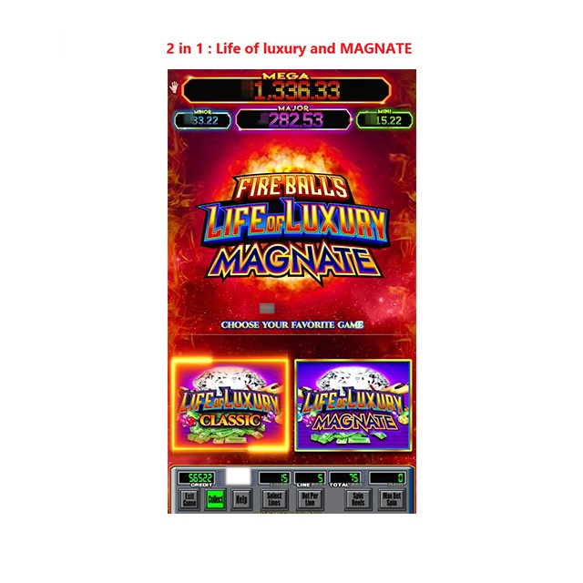 NEW Fire ball LOL MAGNATE Vertical arcade video game for coin game machine fire link