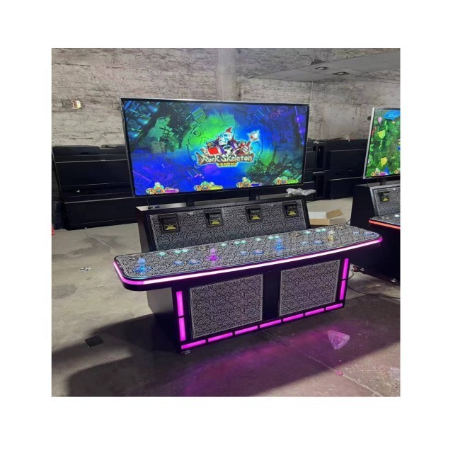 Hot Sale Standing 4 player standing fish game Table/Fish Game Machine/Fish Game Cabinet WMS 550 Pot of Gold manufacturer