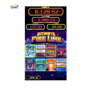 Fire link 550 Vertical 8 in 1 coin pusher pot game board tragamonedas wms550 pot of gold factory manufacturer