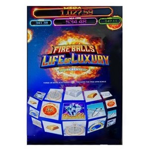 Vertical game board  for Fire ball LOL coin game machine fire link  ragamonedas