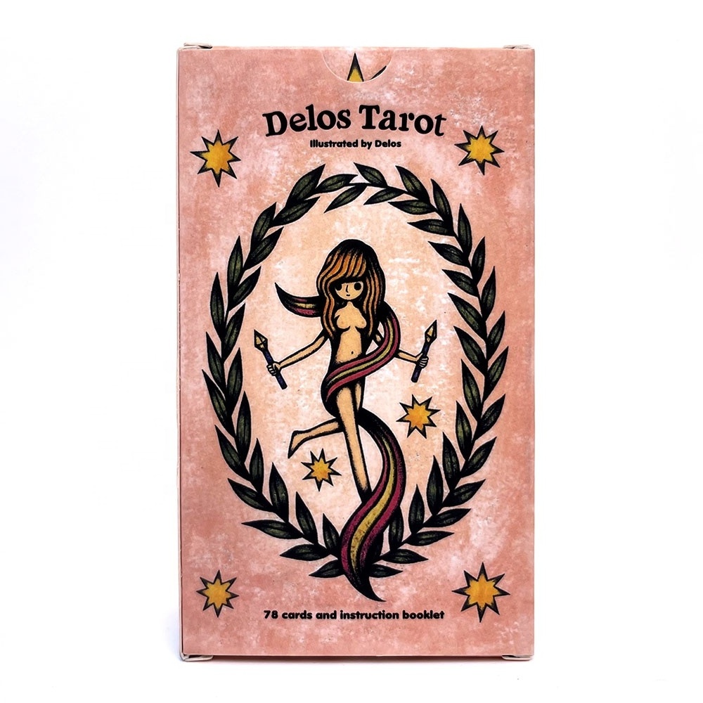 Customizable Paper Edge Tarot Playing Cards Deck Party Family Table Tarot Game Cards