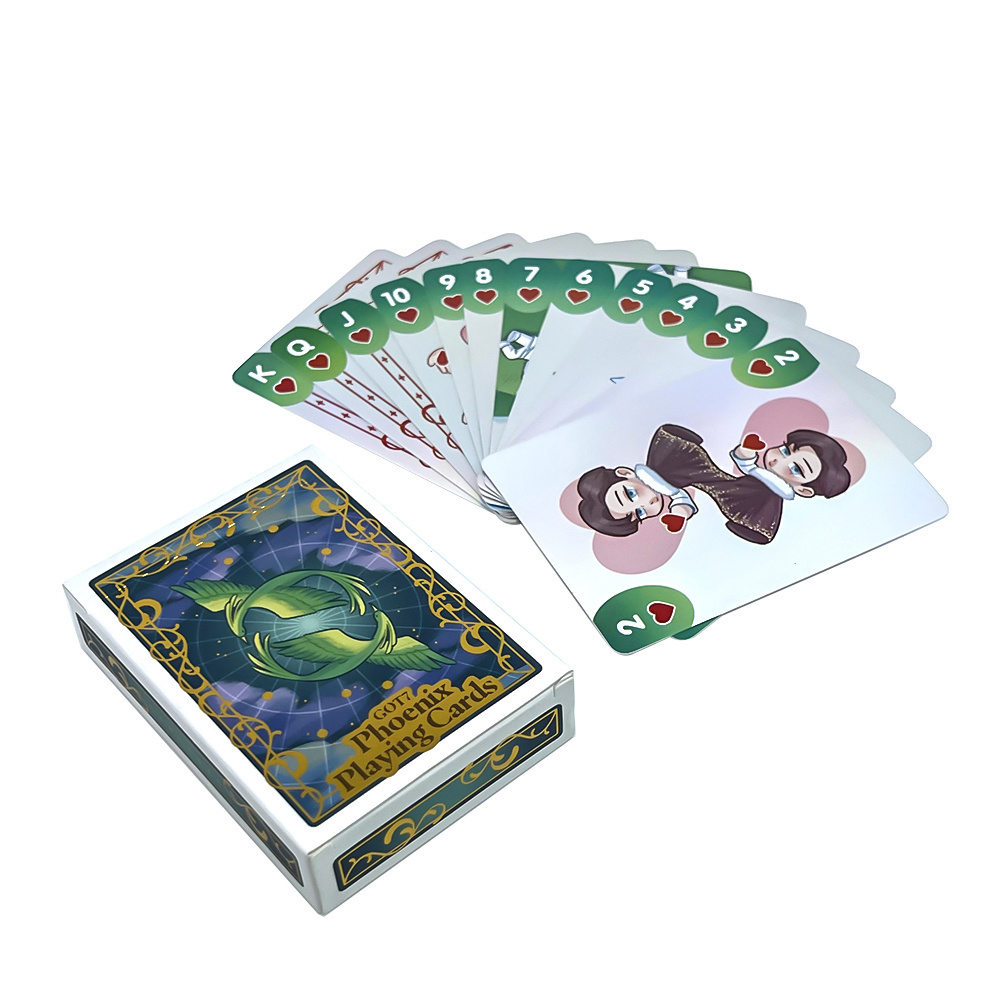 The Latest Magic Factory Direct Sales Printed Cards Custom Logo Waterproof Playing Cards In Bulk