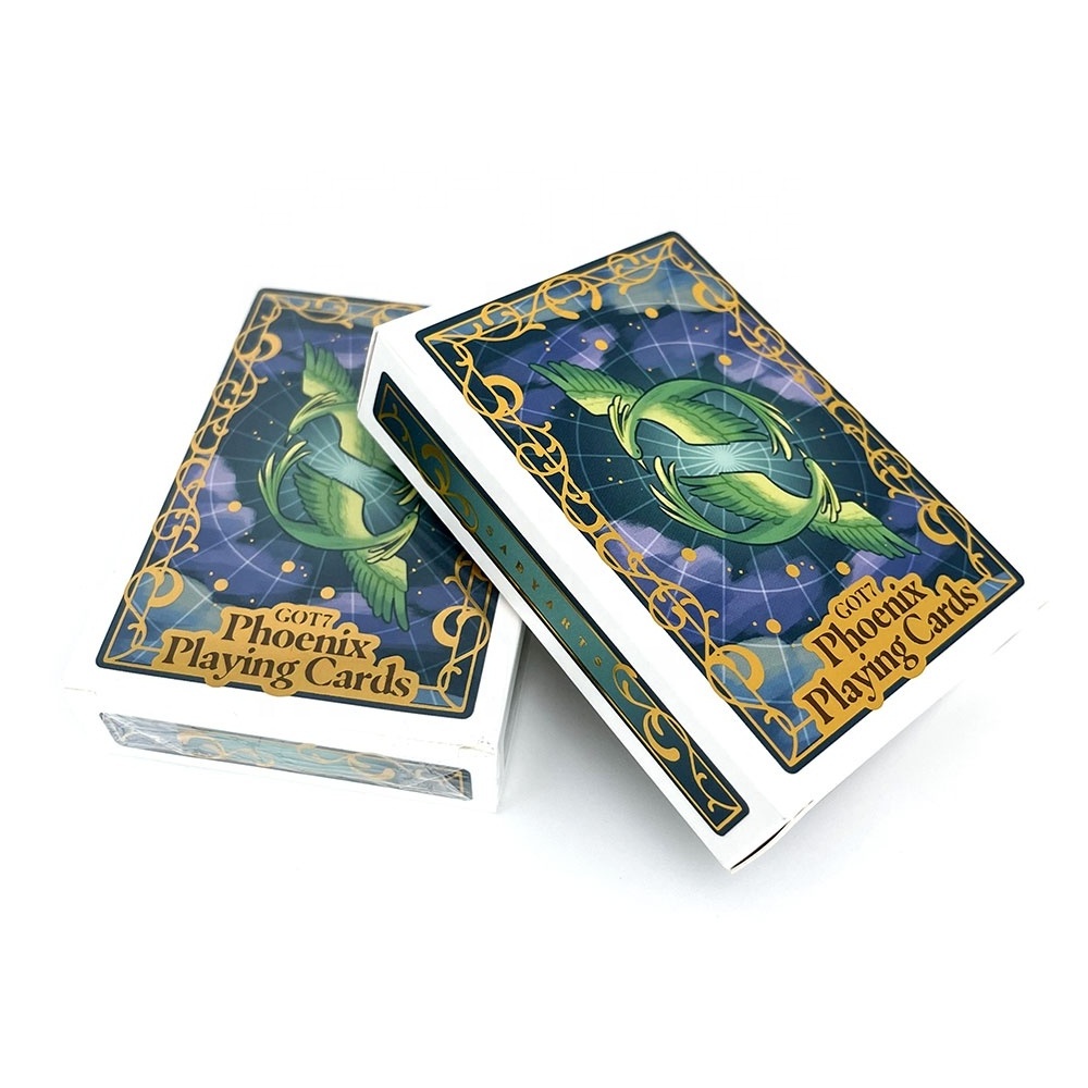 Best Selling Stylish Indoor Entertainment Luxury Poker Customised  Luxury Playing Cards For Fun