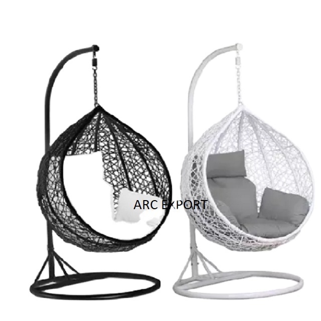 Luxury New Designer Decoration Fancy Luxury Outdoor New Designer Modern Best Quality Metal Swing