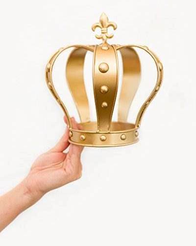 Tall Prince Crown Fancy Luxury Modern Unique Wholesale Decorating Standard Best Quality Crown