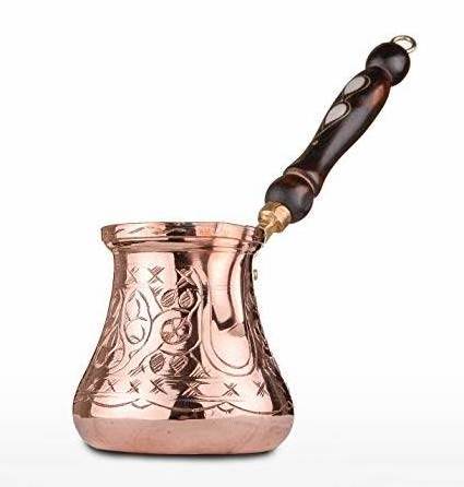 Copper & Stainless Steel Turkish Pot Modern New Design Decorating Wholesale Fancy Luxury Tea & Coffee Pots