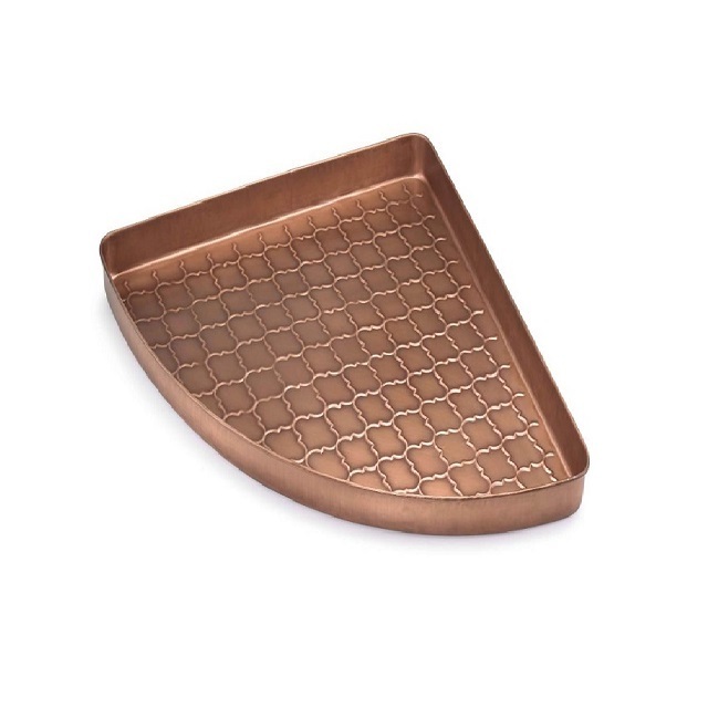 Long Fancy Design Decoration Luxury Standard Rectangle Shape Decorating Boot Serving Tray