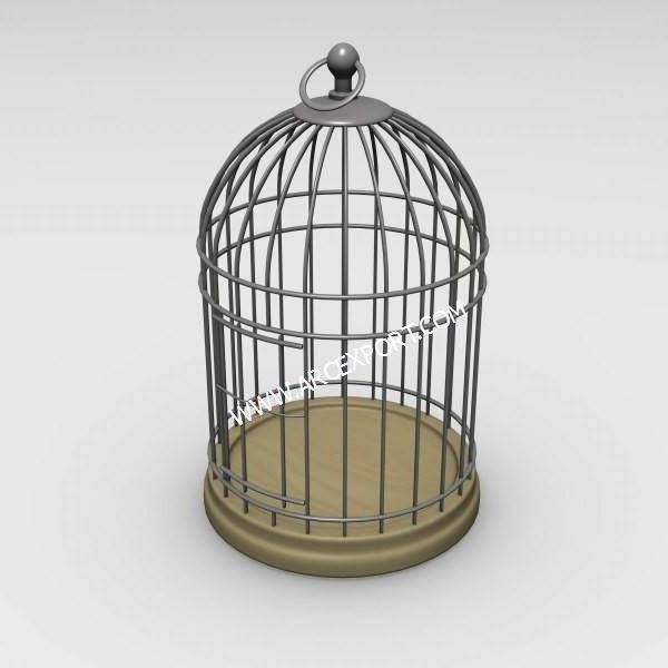 White Metal Bird Cage Fancy New Design Decoration Best Quality Itam Meal Covered Bird Cage For Selling