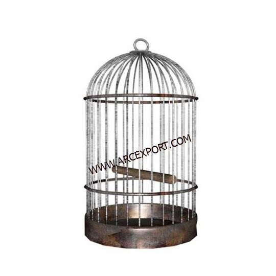 White Metal Bird Cage Fancy New Design Decoration Best Quality Itam Meal Covered Bird Cage For Selling