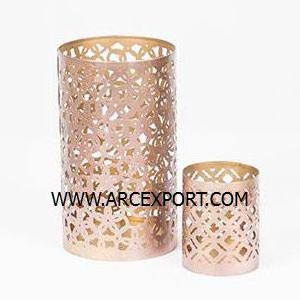 Golden New Look Metal Tea Candle Votive Best Quality Design Decorating Fancy Luxury Candle Votive