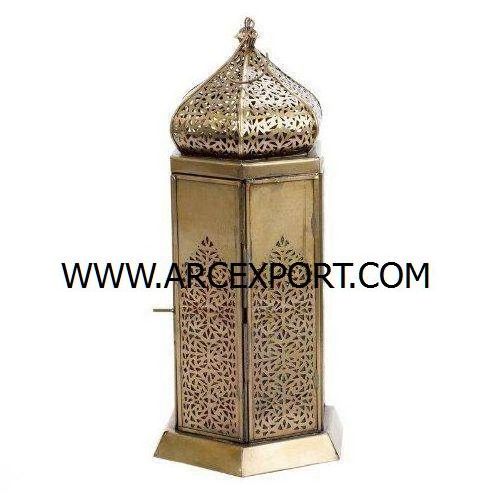 Shiny Tall Stainless Steel Wedding Lantern Fancy Design Stylish Best Quality Fancy Lanterns