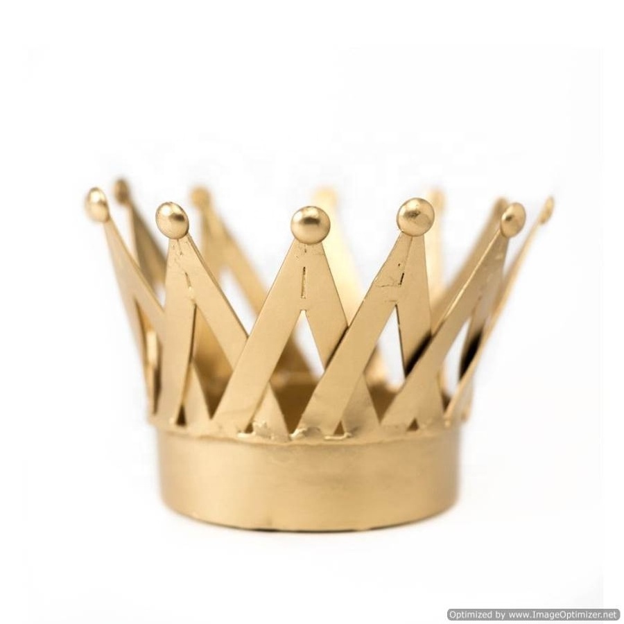 Tall Prince Crown Fancy Luxury Modern Unique Wholesale Decorating Standard Best Quality Crown