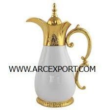 Gold Plated Luxury Shiny Turkish Coffee Pot Best Top Quality Luxury New Designing Standard Modern Wholesale Coffee Pot