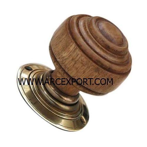 brass & wood knob new designing decorating best top quality stylish knob for sale