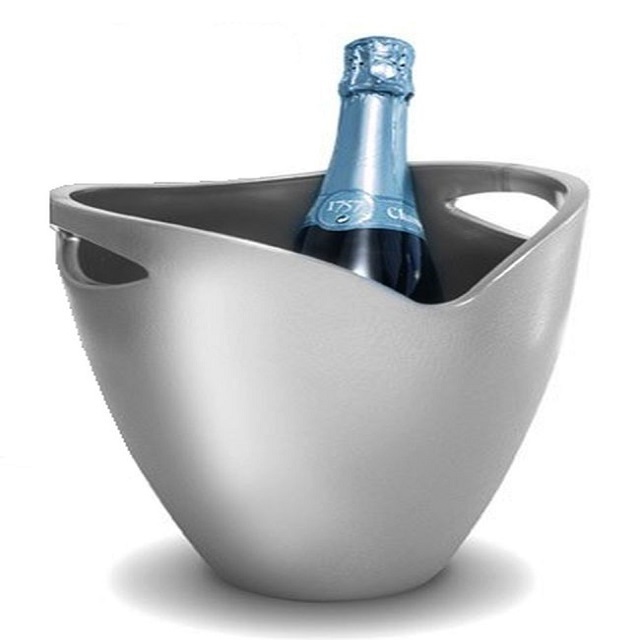 Aluminum Metal With Classic Design Style Antique Unique Shapes Decoration Modern New ice Bucket