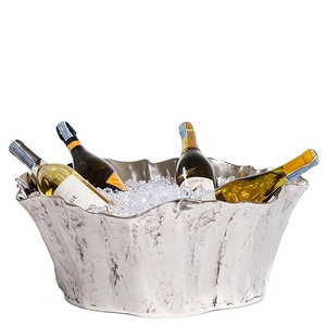 Aluminum Metal With Classic Design Style Antique Unique Shapes Decoration Modern New ice Bucket