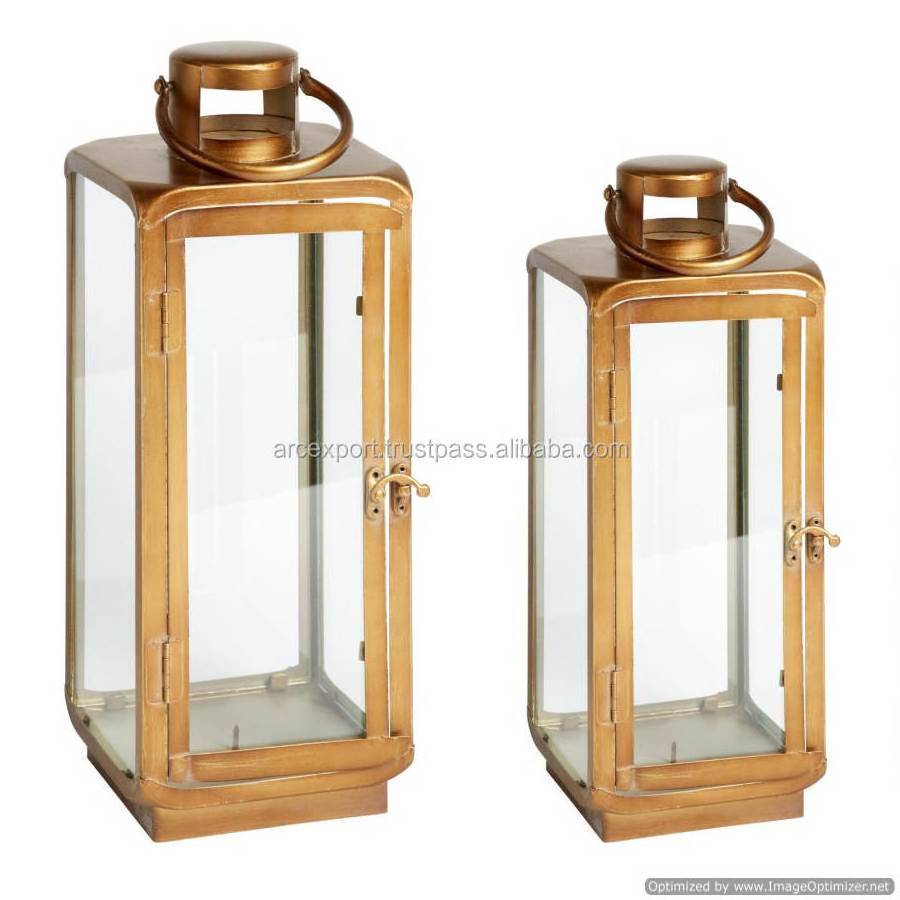 Lantern For Wedding Decoration Fancy Standard Modern Best Quality Latest Wth Clear Glass Lanterns