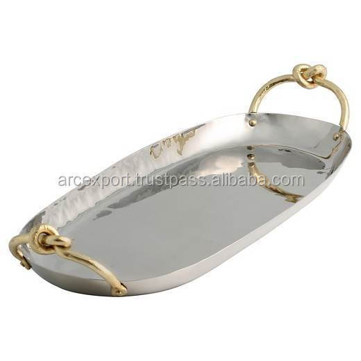 Top HIgh Quality Metal Fancy Luxury Standard Decorating Serving Tray For Sale