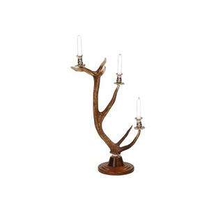 Brown Luxury Unique New Stylish Modern Antique Fancy With Tree Shapes Decoration Modern Candle Holder