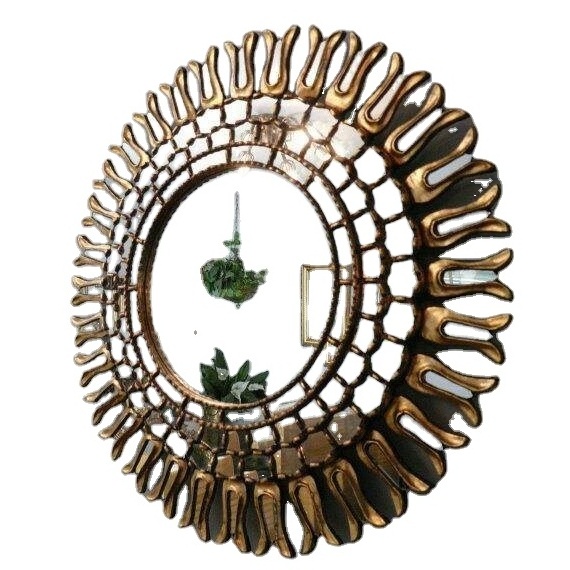 Fancy New Stylish Ware Large Antique Design Ware Modern Luxury Mirror Fancy Wedding Decoration Mirror