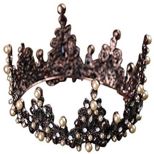 Tall Prince Crown Fancy Luxury Modern Unique Wholesale Decorating Standard Best Quality Crown