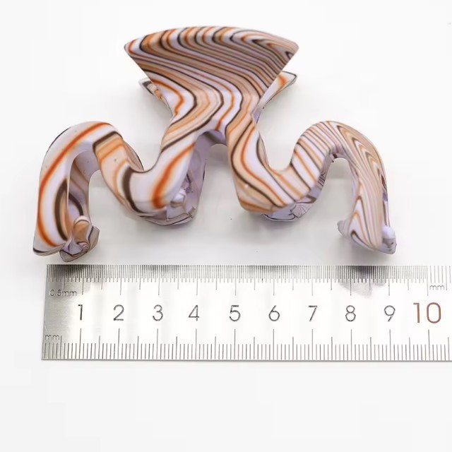 High Quality Hair Clip And Hair Claw 2021 Wood Grain Pattern Women Claw Hair Clips