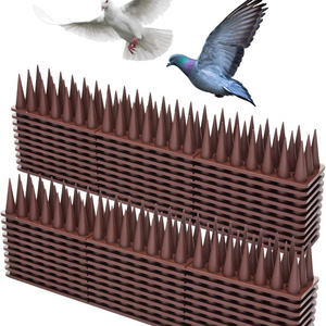 20 Pack Plastic bird spikes Bird deterrent spikes for pigeon raccoon crow cats