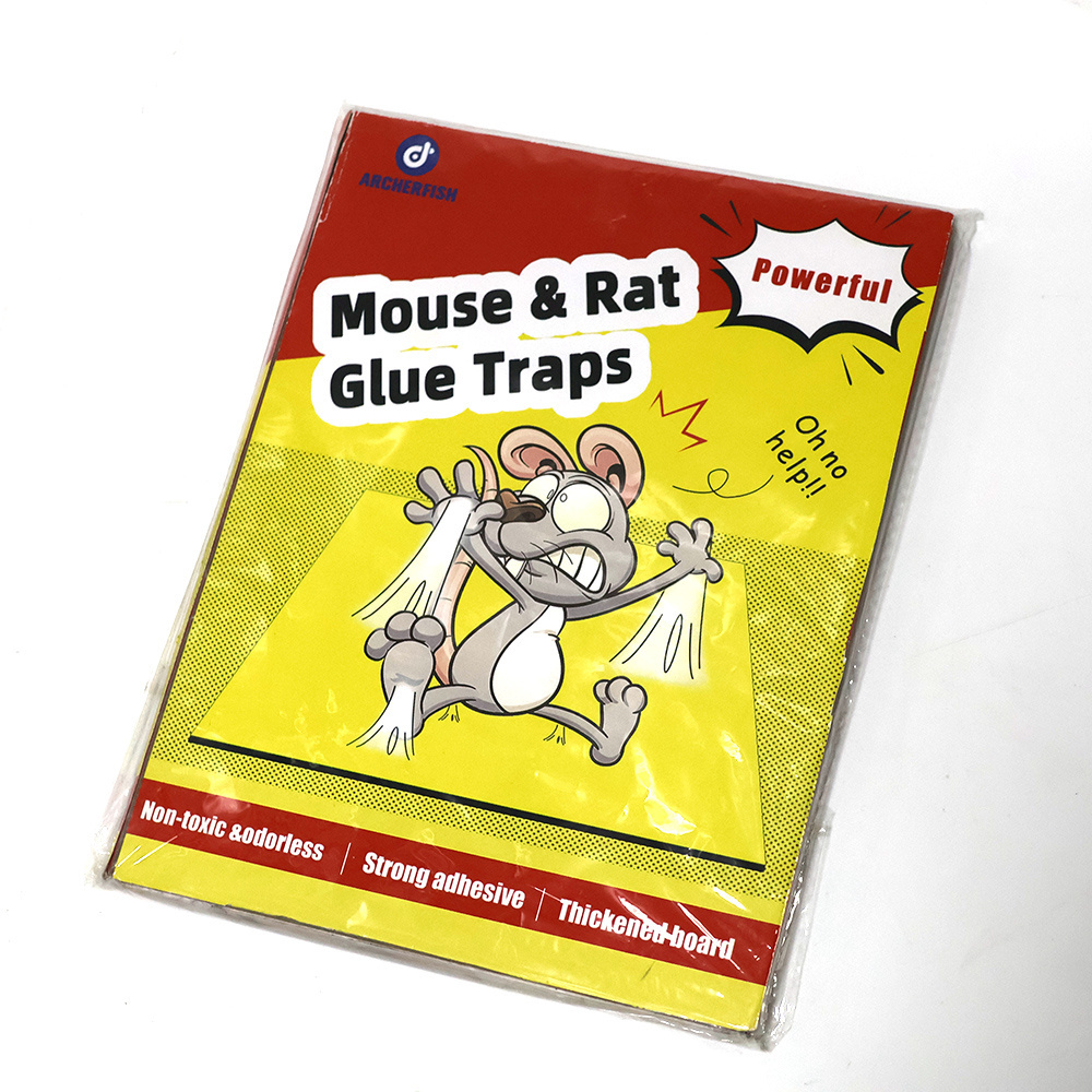 Hot sell High Effective Pest Control Mice Glue Powerful  Trap Mouse Sticky Board rat glue trap