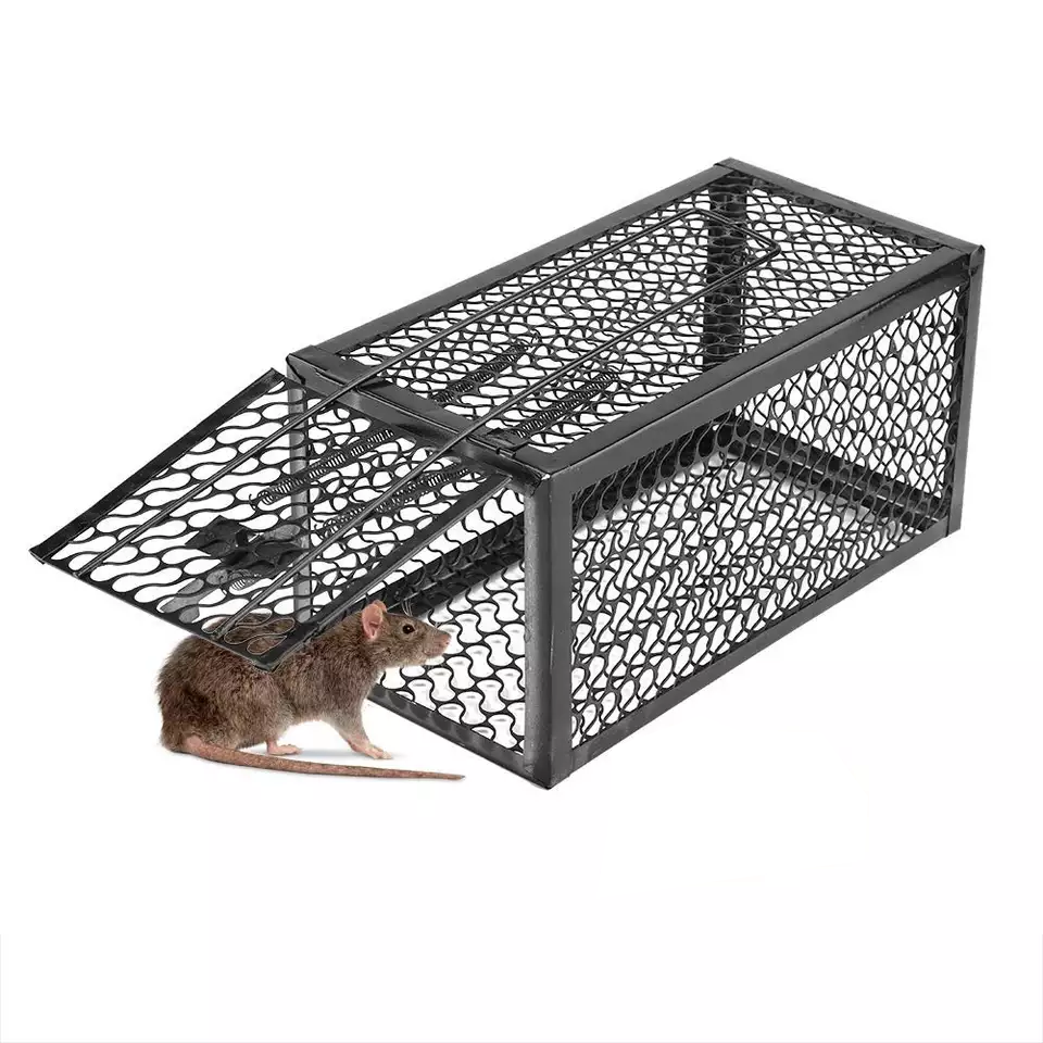 Live Animal Rat Mouse Trap Cage ,Small Rodent Animal cage ,Rat Mouse Trap Cage Easy to Catch and Release