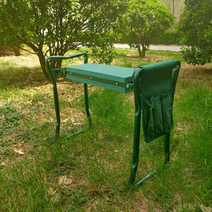 new foldable folding garden kneeler seat bench kneeling folding garden seat kneelers with pouch