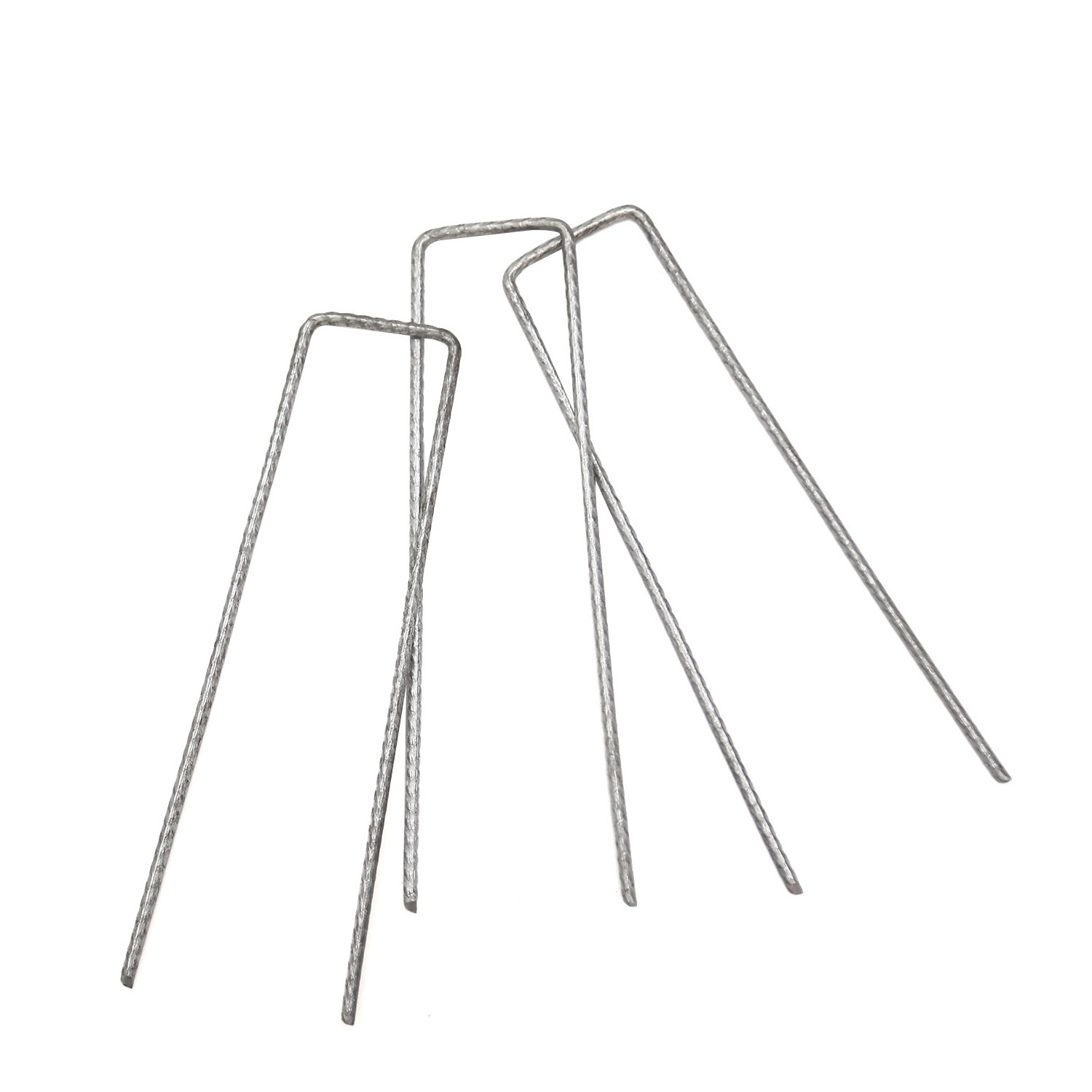 SOD staples Garden landscape staples U-shaped tent stakes Anti-rust fence netting pins Ground spikes