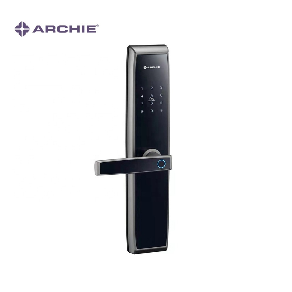 ARCHIE Fingerprint Handle Lock Support Temporary Password Dual-Unlock Cerradura Digital Door Smart Lock Electronic Lock