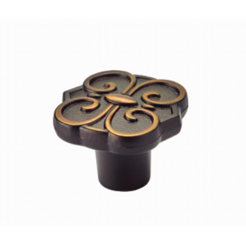 Anti Bacterial Zinc Alloy Antique Design Furniture Cabinet Handle Knob