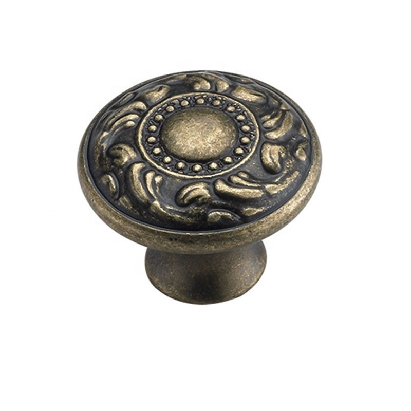 High Quality Furniture Handle Antique Brass Handle Closet Pull Drawers Copper Handles and Knobs Hardware