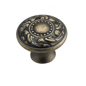 High Quality Furniture Handle Antique Brass Handle Closet Pull Drawers Copper Handles and Knobs Hardware