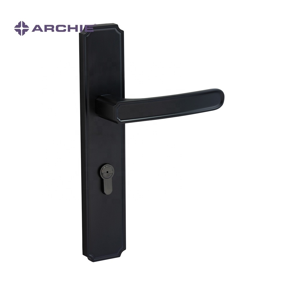 ARCHIE Entry Long Front Door Handle Plate Door Handle