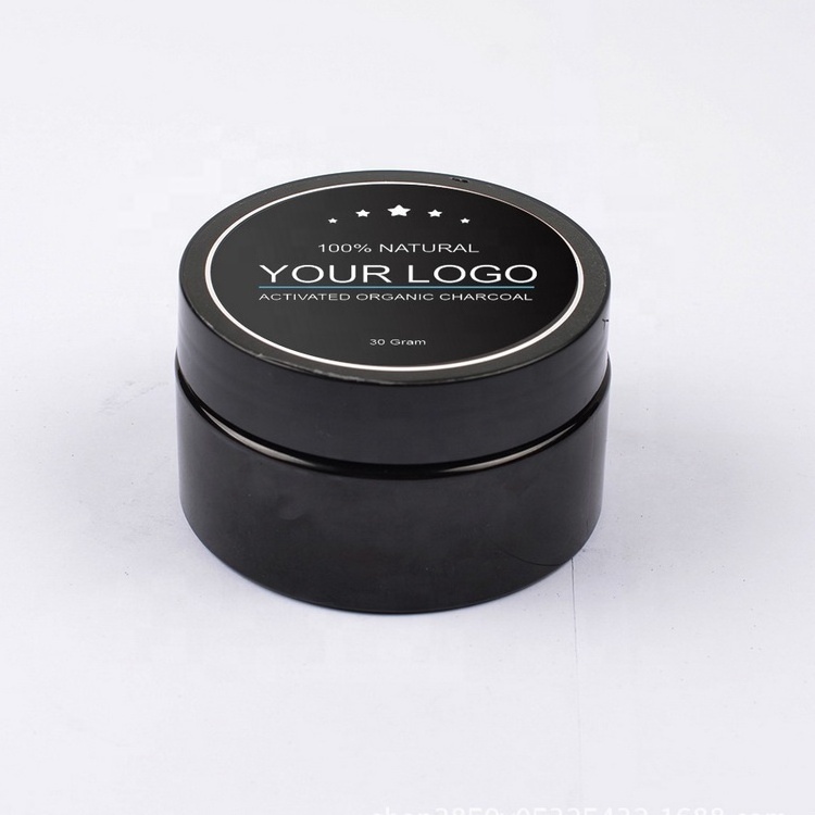 Private Label Natural Activated Organic Charcoal Tooth Whitening Powder