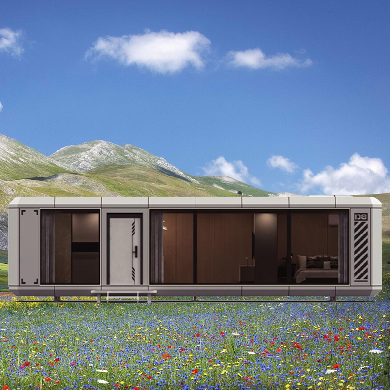 Modern Portable Space Capsule Prefab Modular Container House Luxury Granny Flats Tiny Capsule Homes With Furniture